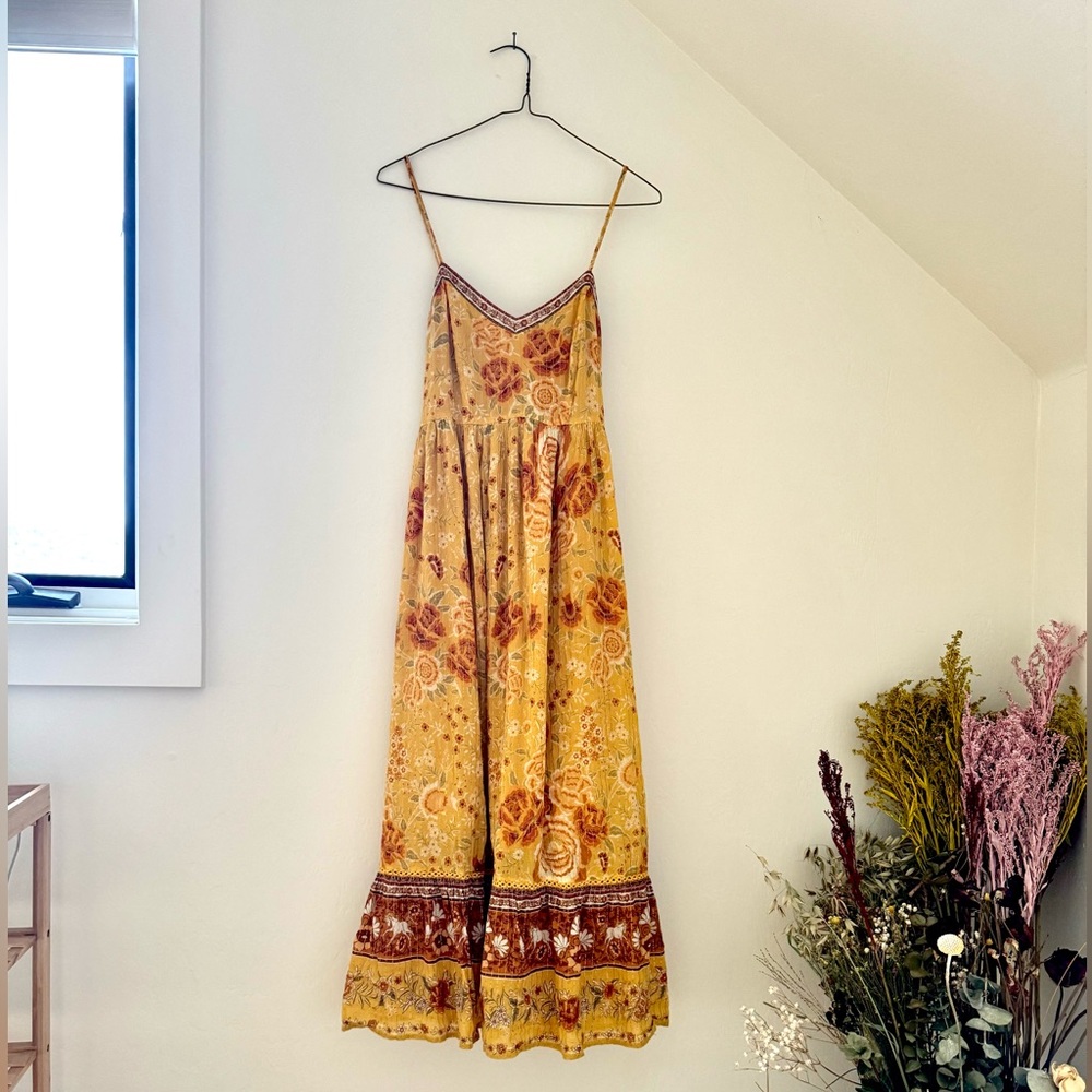 RARE SPELL Mystic Sunflower dress - Picture 3 of 16